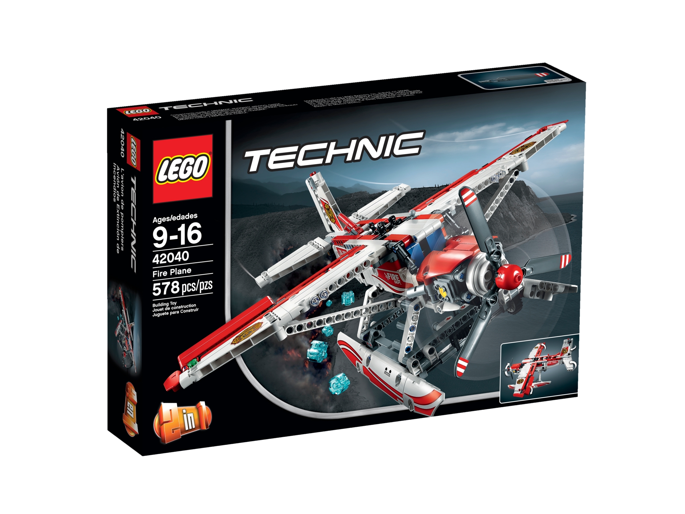 Afvigelse Harden virtuel Brandslukningsfly 42040 | Technic | Officiel LEGO® Shop DK