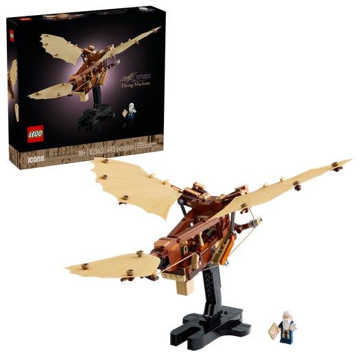 LEGO 10363 - Leonardo da Vincis flyvemaskine