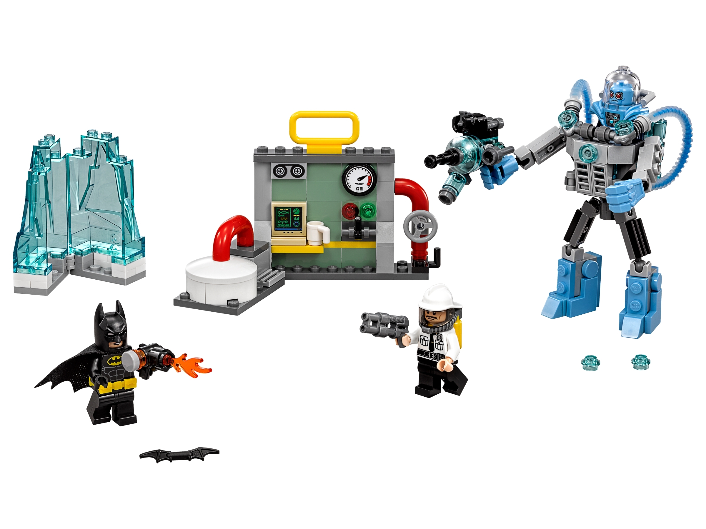 LEGO Batman Minifigure Mr Freeze With Weapons 