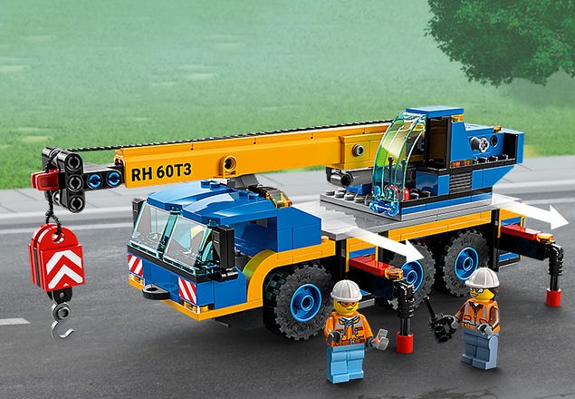 LEGO 60324 La grue mobile (City) (Ville)