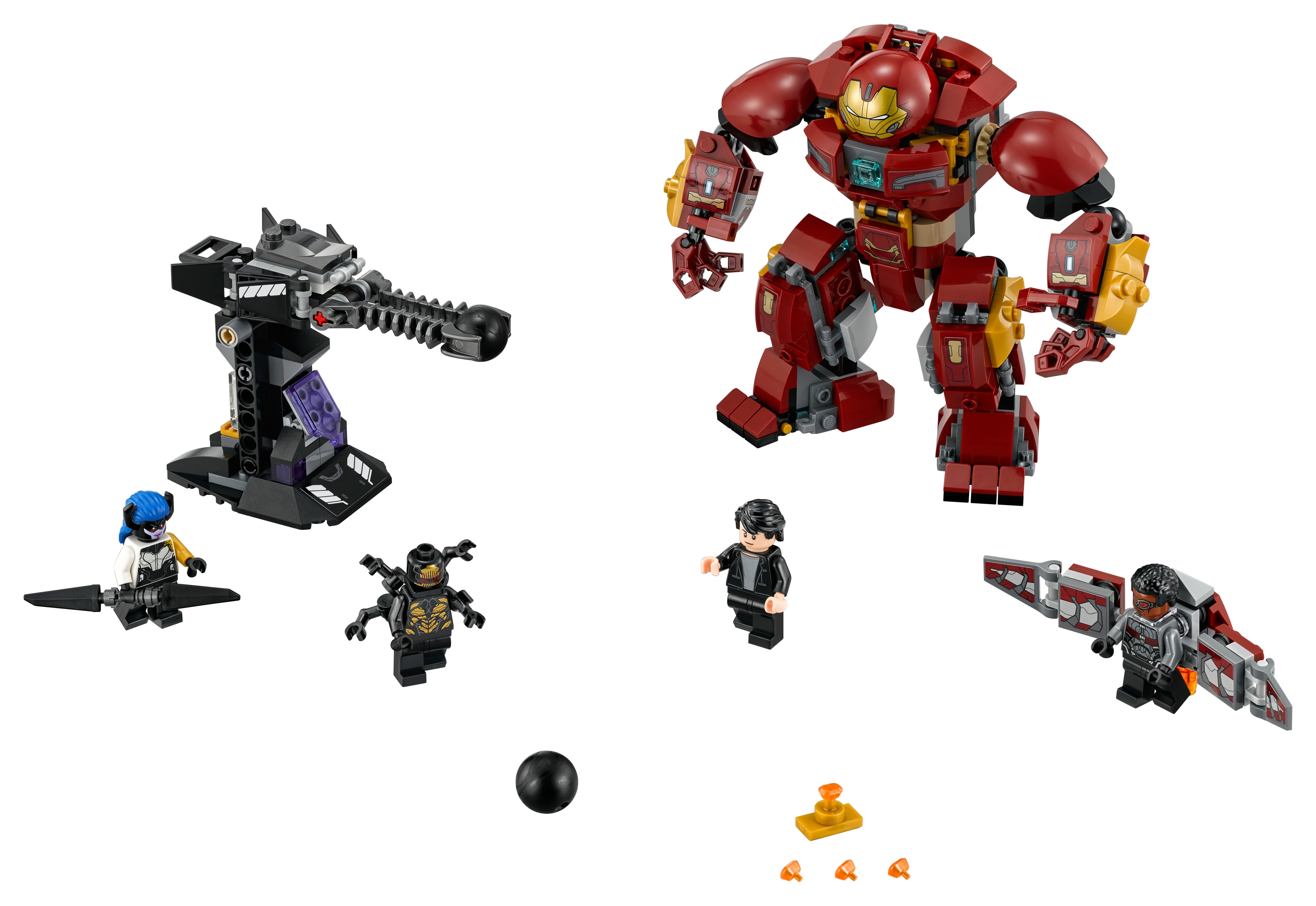 76104 LEGO Marvel Super Heroes 2018 The Hulkbuster Smash-Up for sale online 