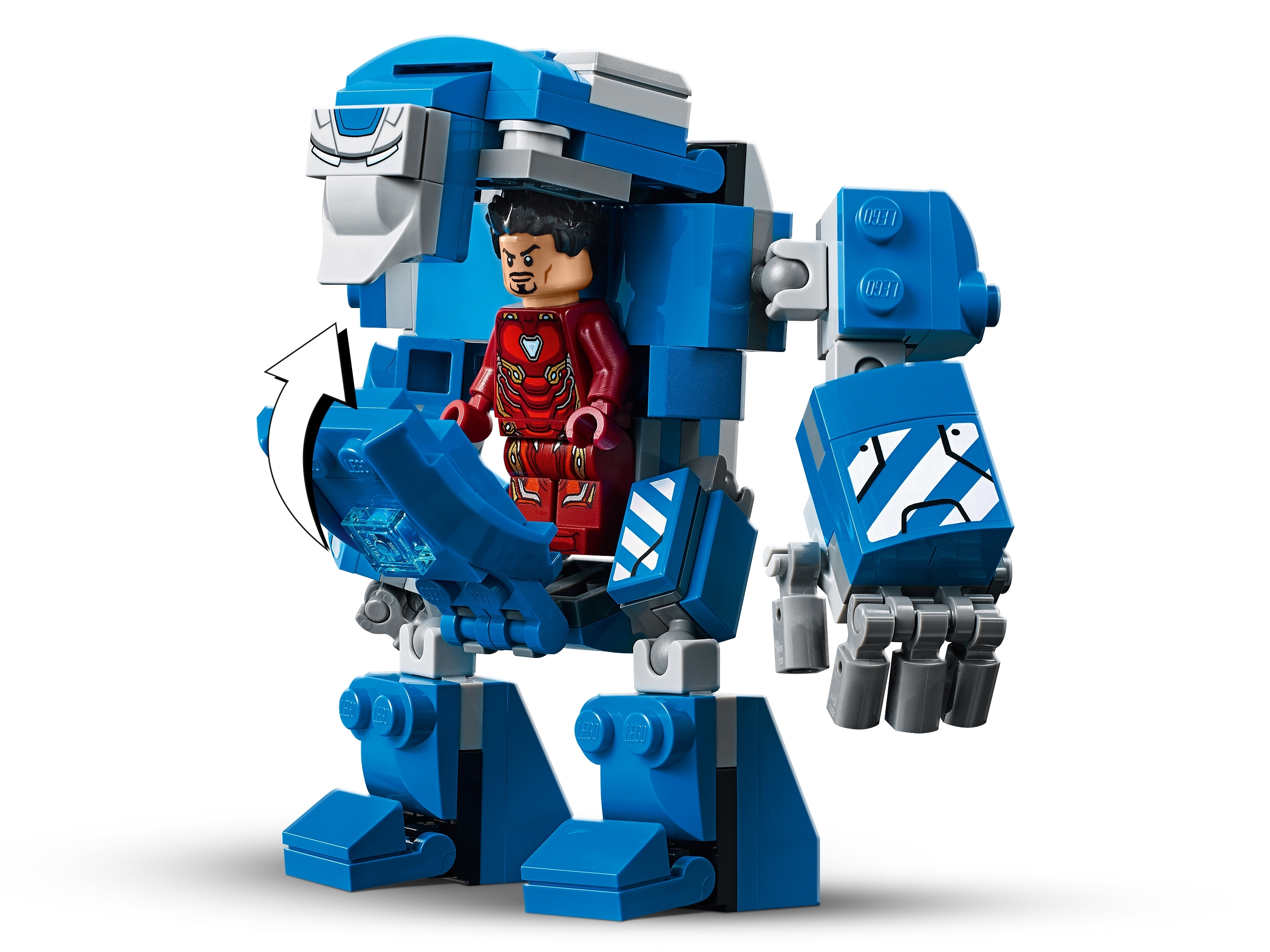 iron man hall of armor lego set