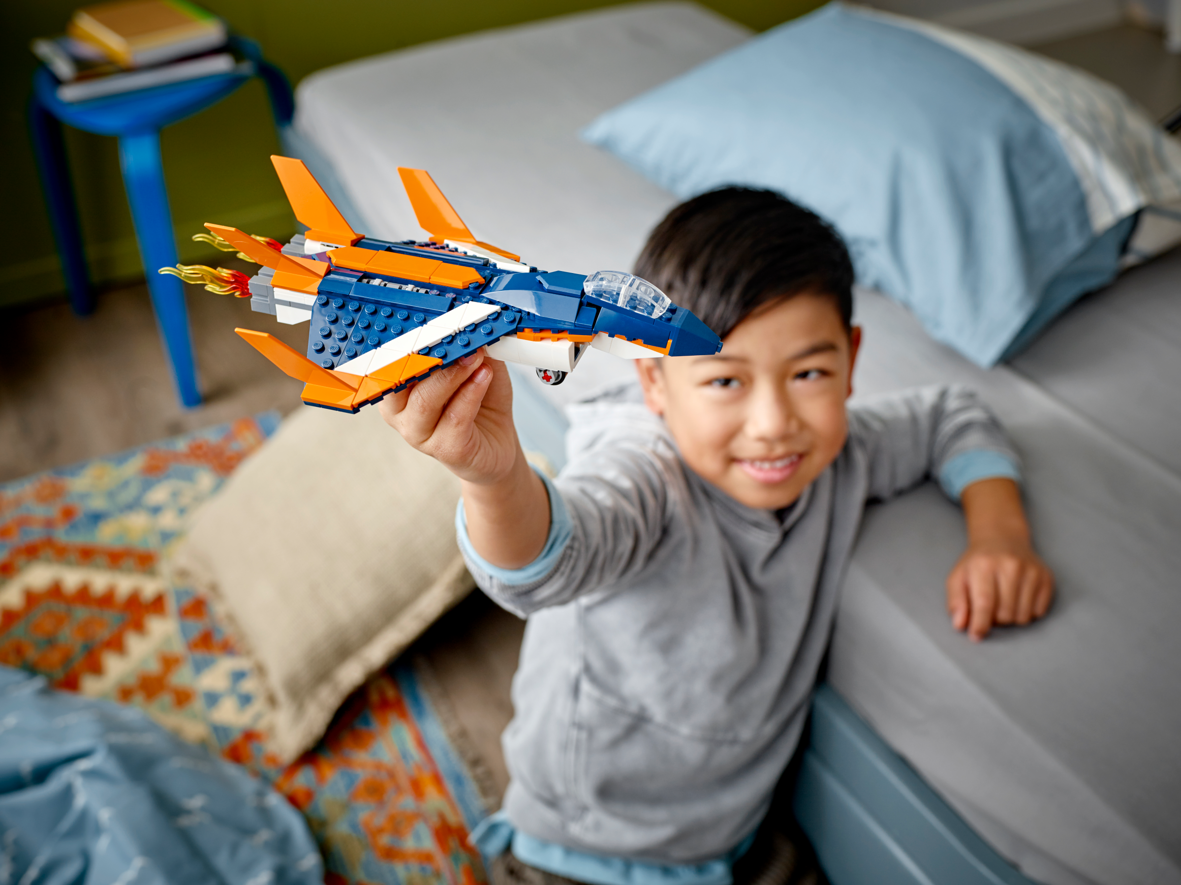 Lego - LEGO 31126 Creator 3 en 1 L'Avion Supersonique, Se