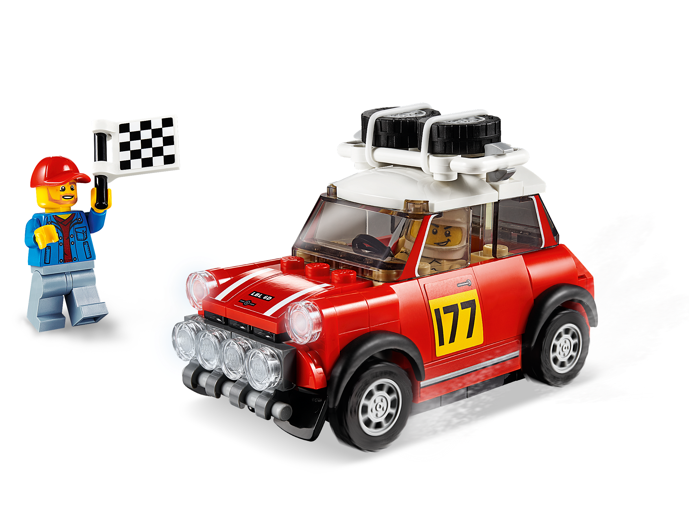 Nuevo Lego VELOCIDAD CAMPEONES Mini Cooper Rally Coche & Buggy Set 75894 