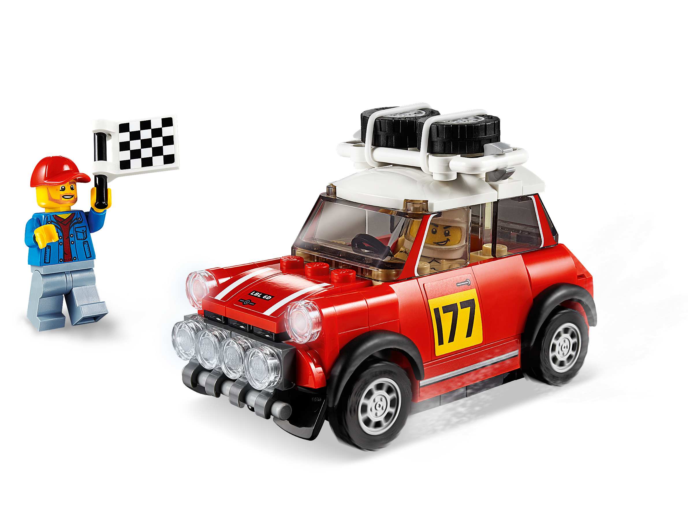 lego mini cooper rally