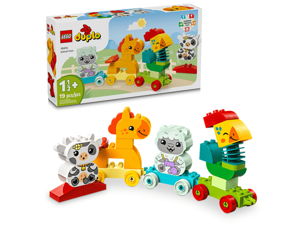 LEGO 10412 Le train des animaux — visuel 2 sur 6