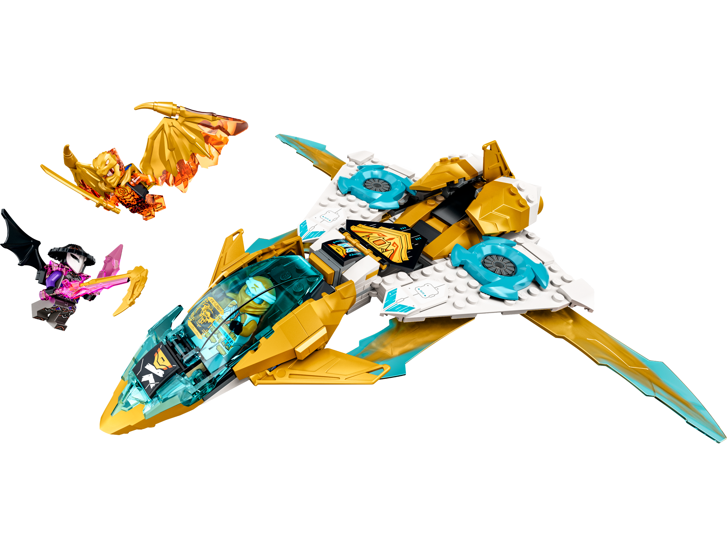 roterende markør helikopter Zanes gyldne drage-jet 71770 | NINJAGO® | Officiel LEGO® Shop DK