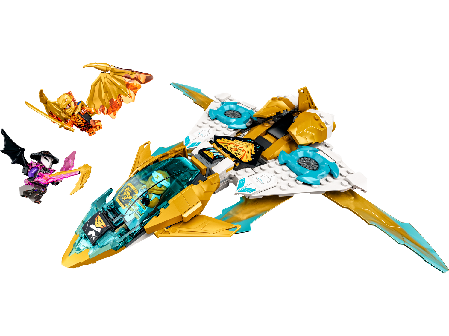 Il jet dragone d'oro di Zane