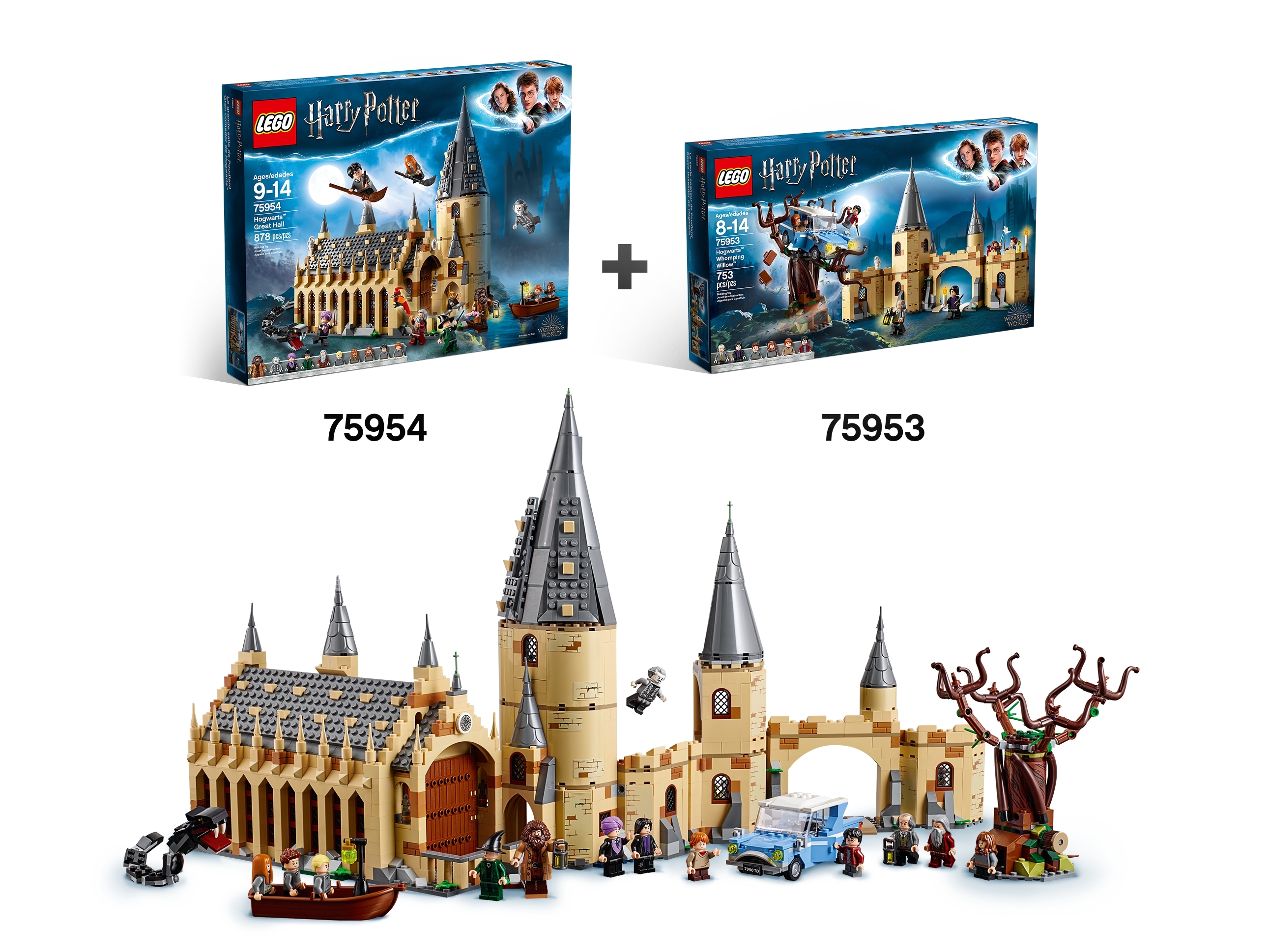 for sale online LEGO Hogwarts Great Hall Harry Potter TM 75954