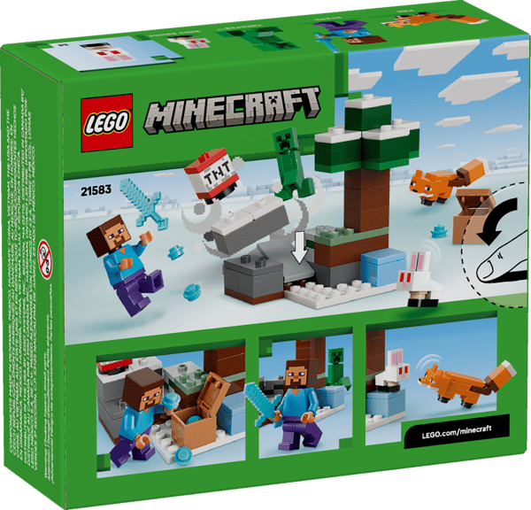 LEGO 21583 Les aventures de Steve dans la taïga — visuel 7 sur 7