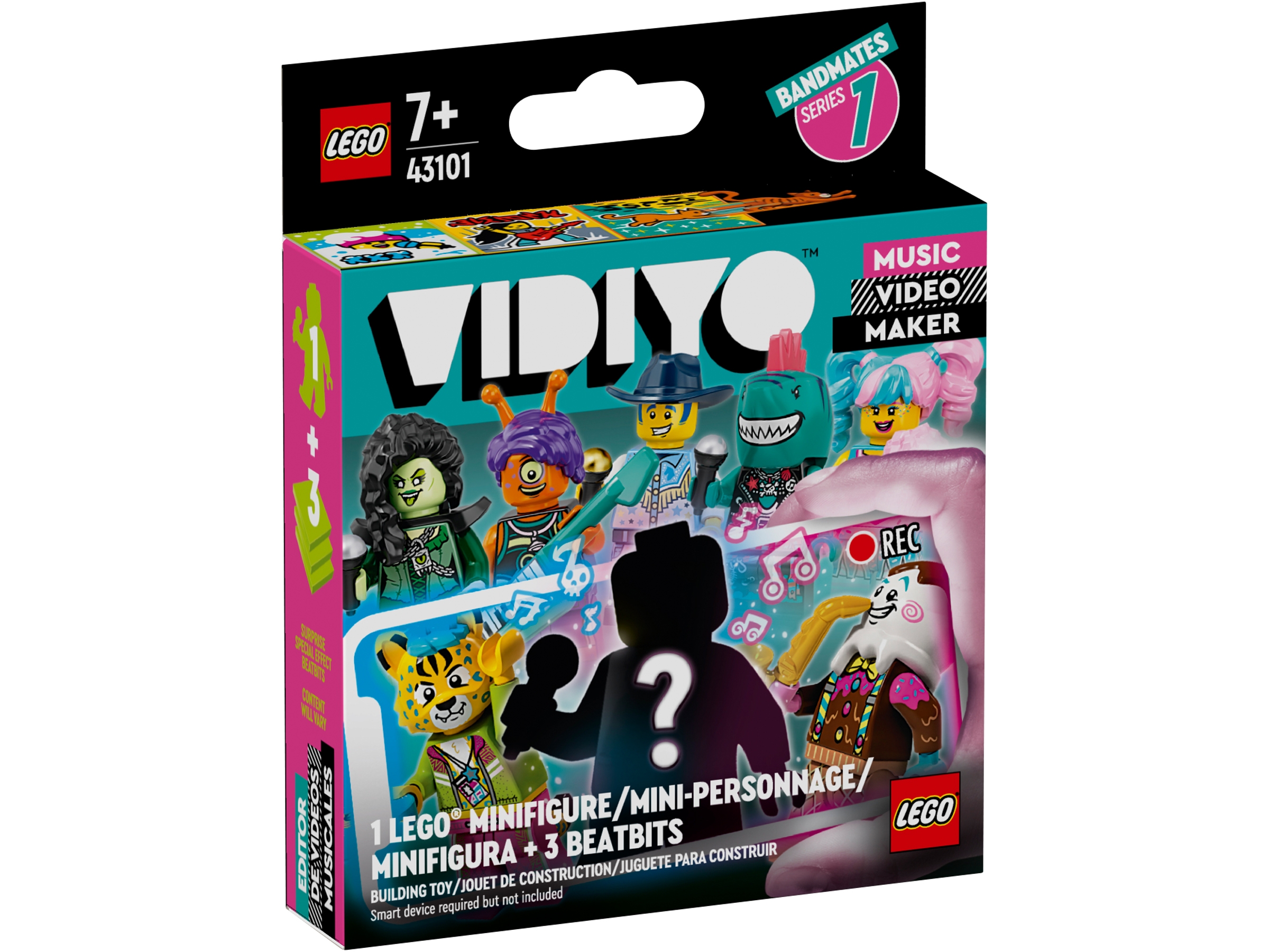 4 X Lego vidiyo Mini Figuras 43101 Nuevo y Sellado 