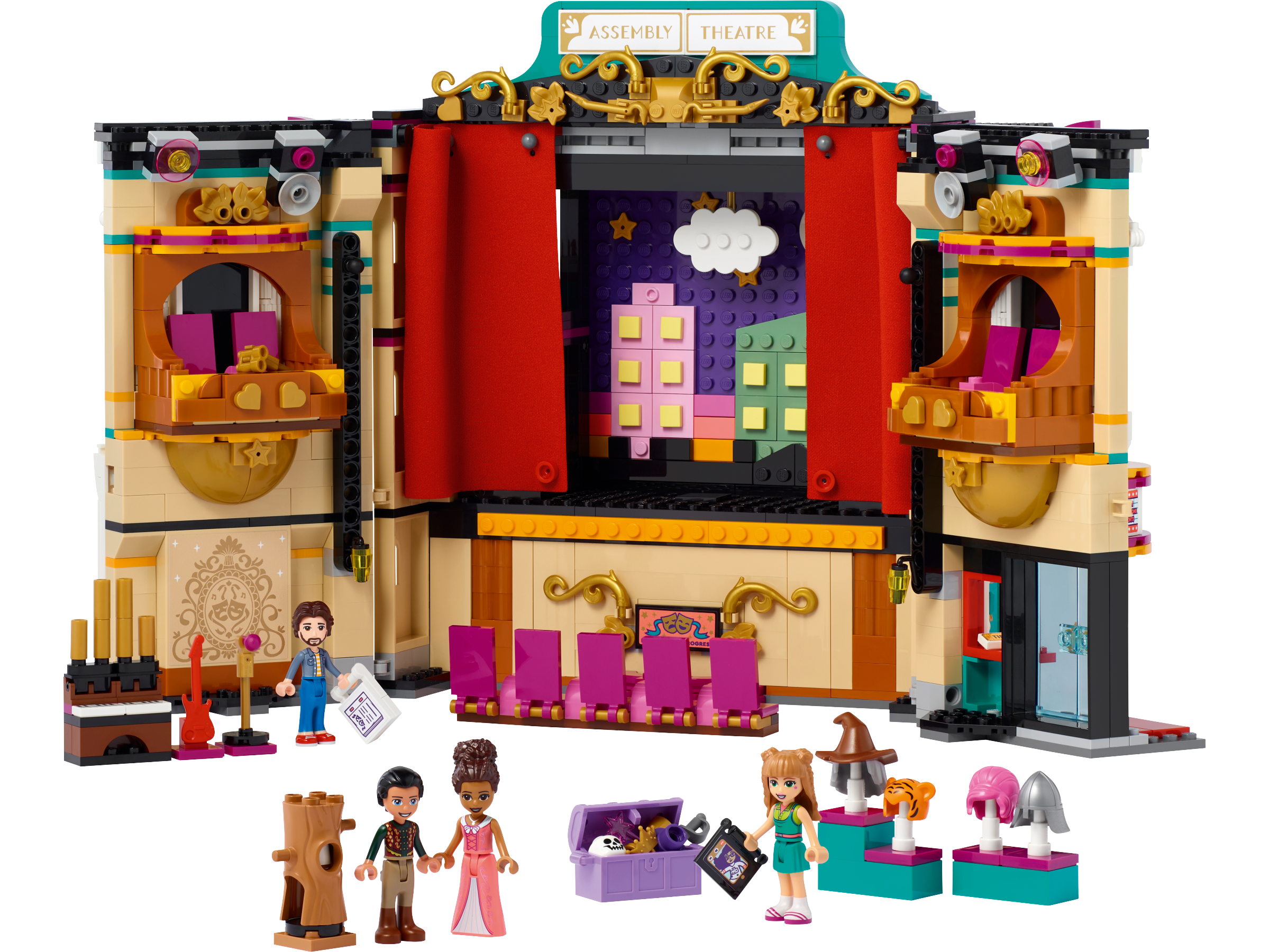 skat Bourgogne Fjernelse Andreas teaterskole 41714 | Friends | Officiel LEGO® Shop DK