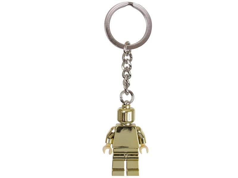  Porte-clés Figurine dorée LEGO®