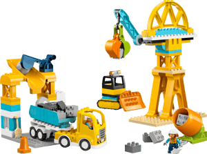 Le chantier et les véhicules de construction 3-en-1