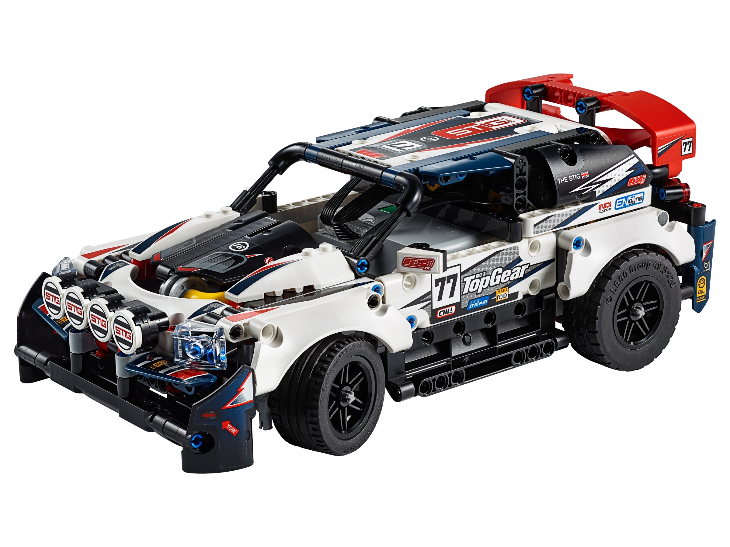 indstudering Modsige gå ind App-Controlled Top Gear Rally Car 42109 | Powered UP | Buy online at the  Official LEGO® Shop US