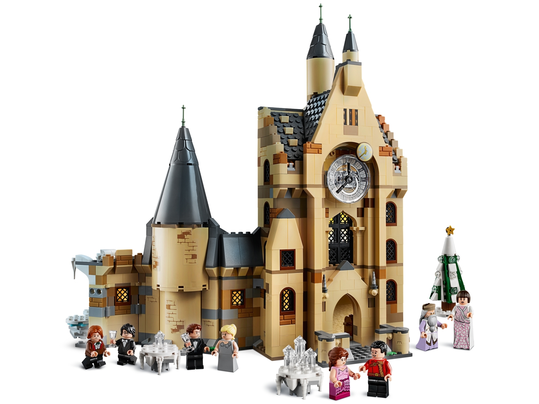 LEGO Harry Potter und der Feuerkelch  Bauset & 75958 Harry Potter 75948 Hogwarts Uhrenturm Beauxbatons Kutsche: Ankunft in Hogwarts