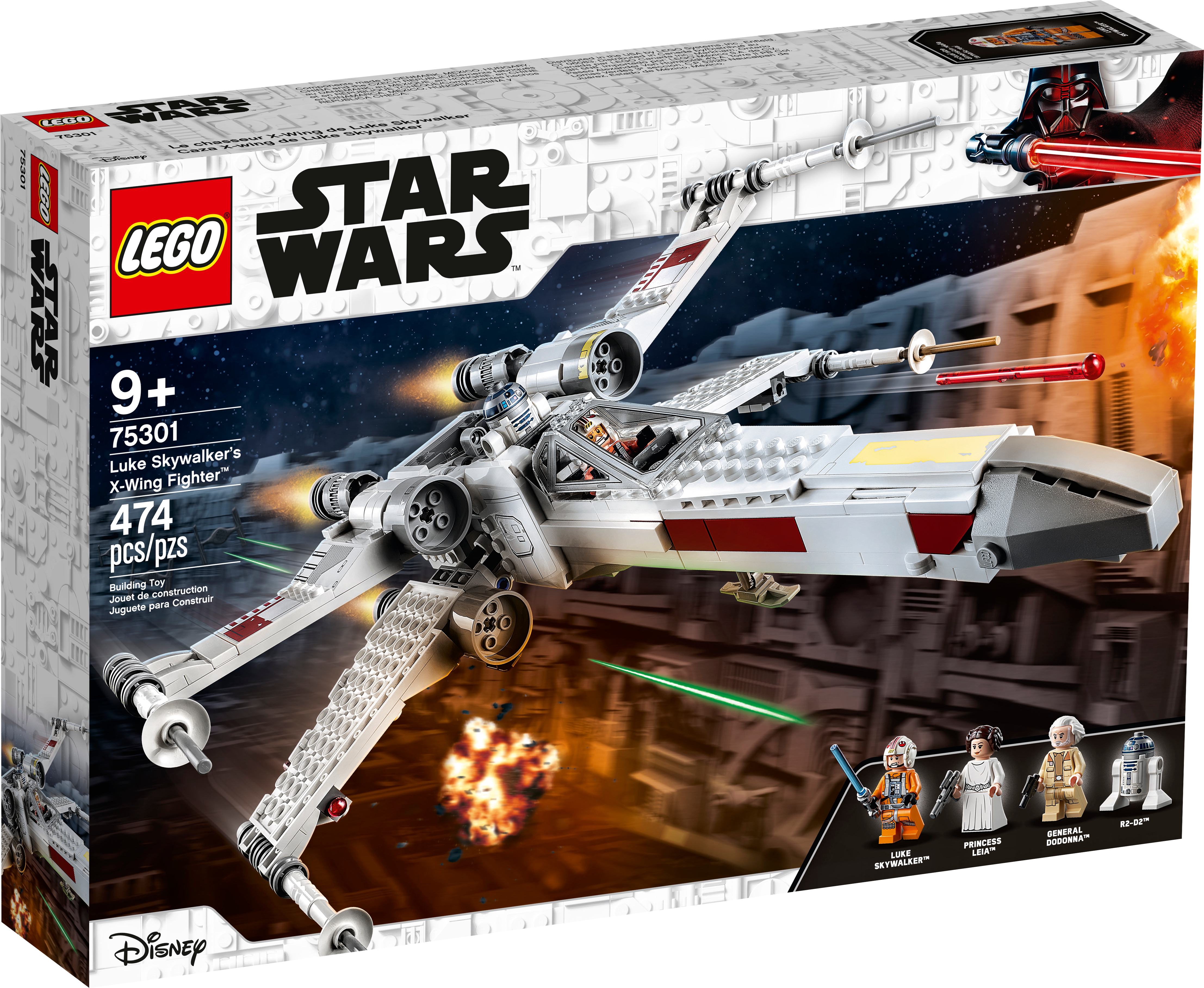 LEGO 75301 Luke Skywalkers X-Wing Fighter NEUWARE MISB!!!! SOFORT LIEFERBAR 