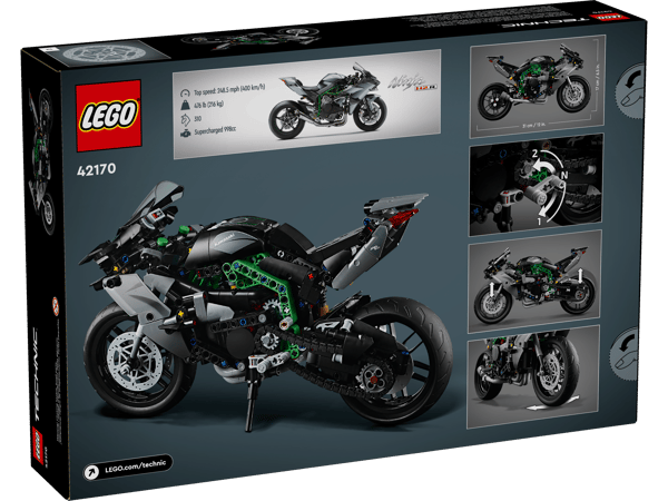 LEGO 42170 La moto Kawasaki Ninja H2R — visuel 5 sur 7