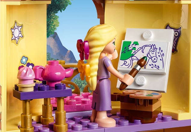 florero Marketing de motores de búsqueda Lleno Rapunzel's Tower 43187 | Disney™ | Buy online at the Official LEGO® Shop US