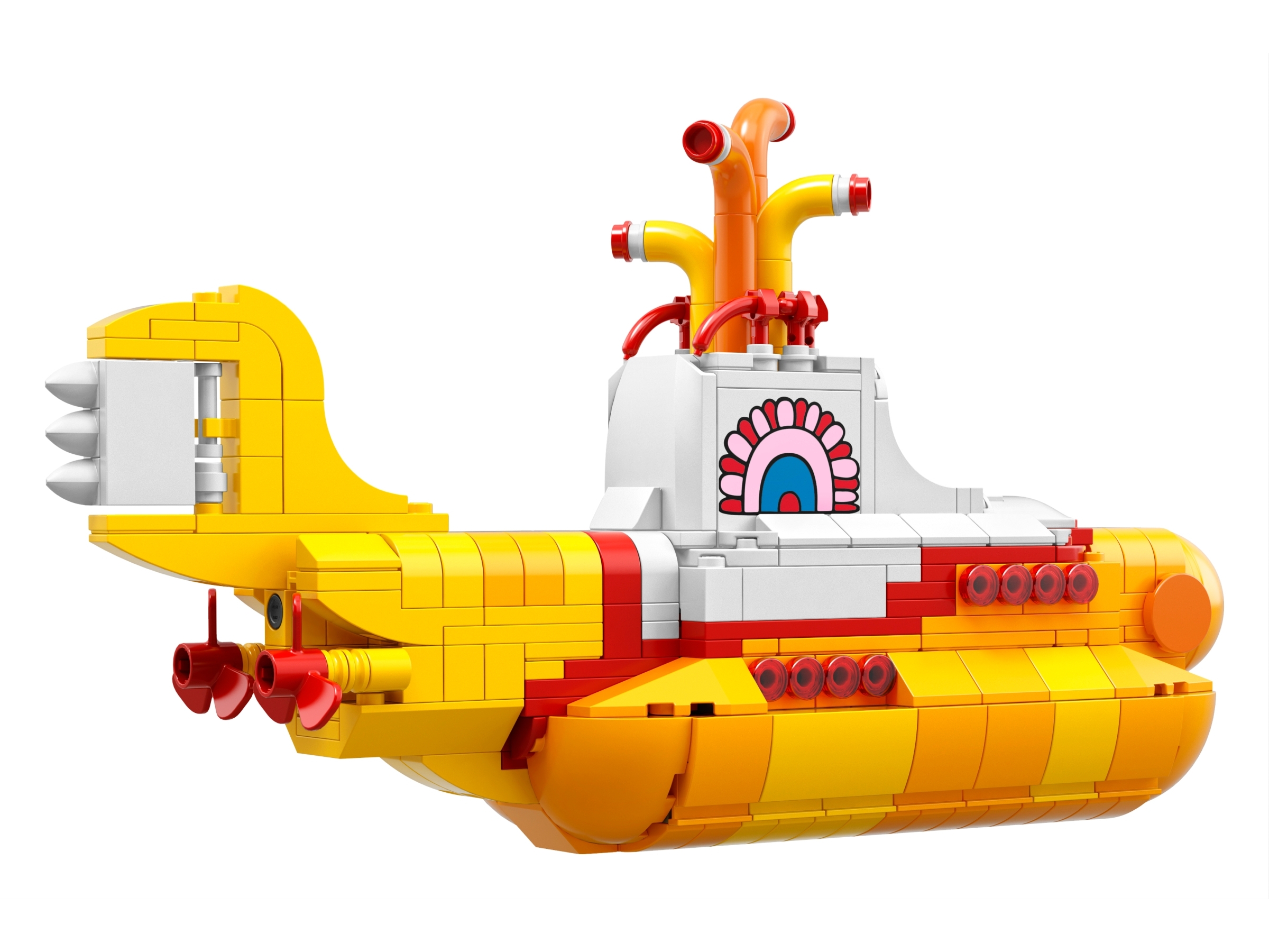 lego beatles yellow submarine