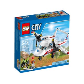 jord servitrice Hjemland Ambulance Plane 60116 | City | Buy online at the Official LEGO® Shop US