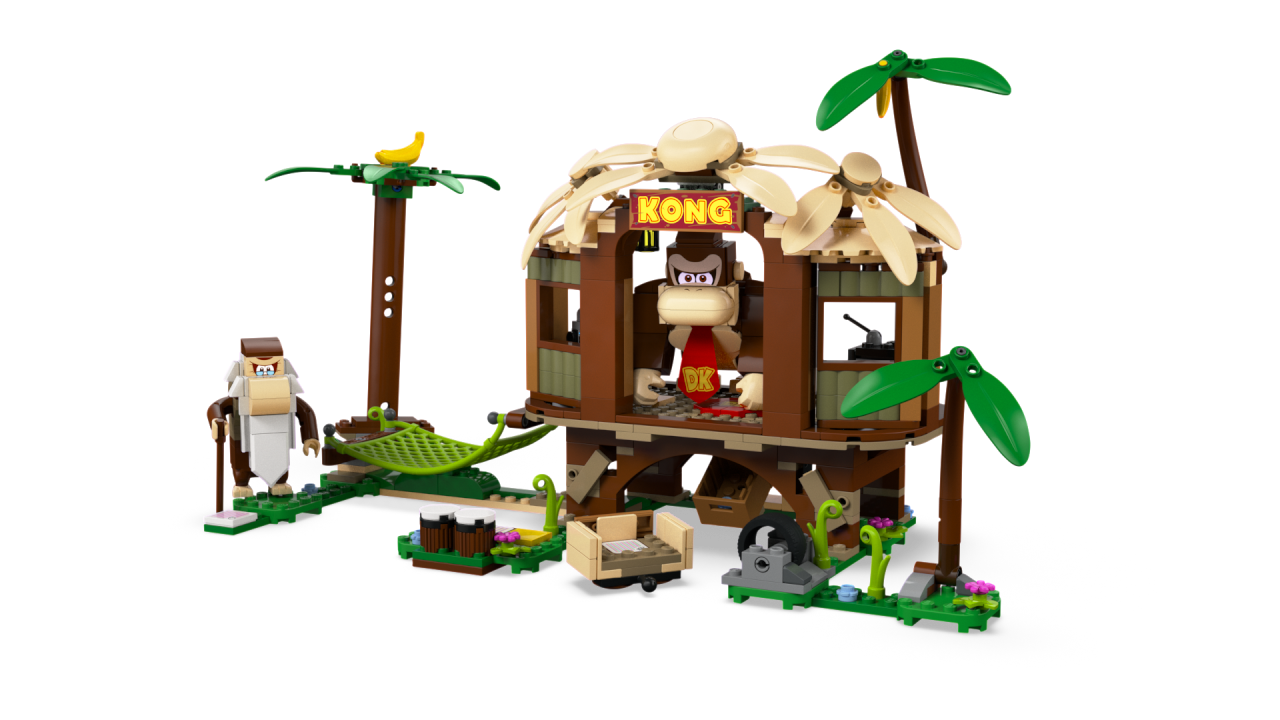 Donkey Kong's Tree House Expansion Set 71424 | LEGO® Super Mario