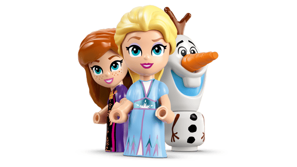 LEGO 43278 Château d’Arendelle et palais de glace d’Elsa miniatures — visuel 5 sur 8