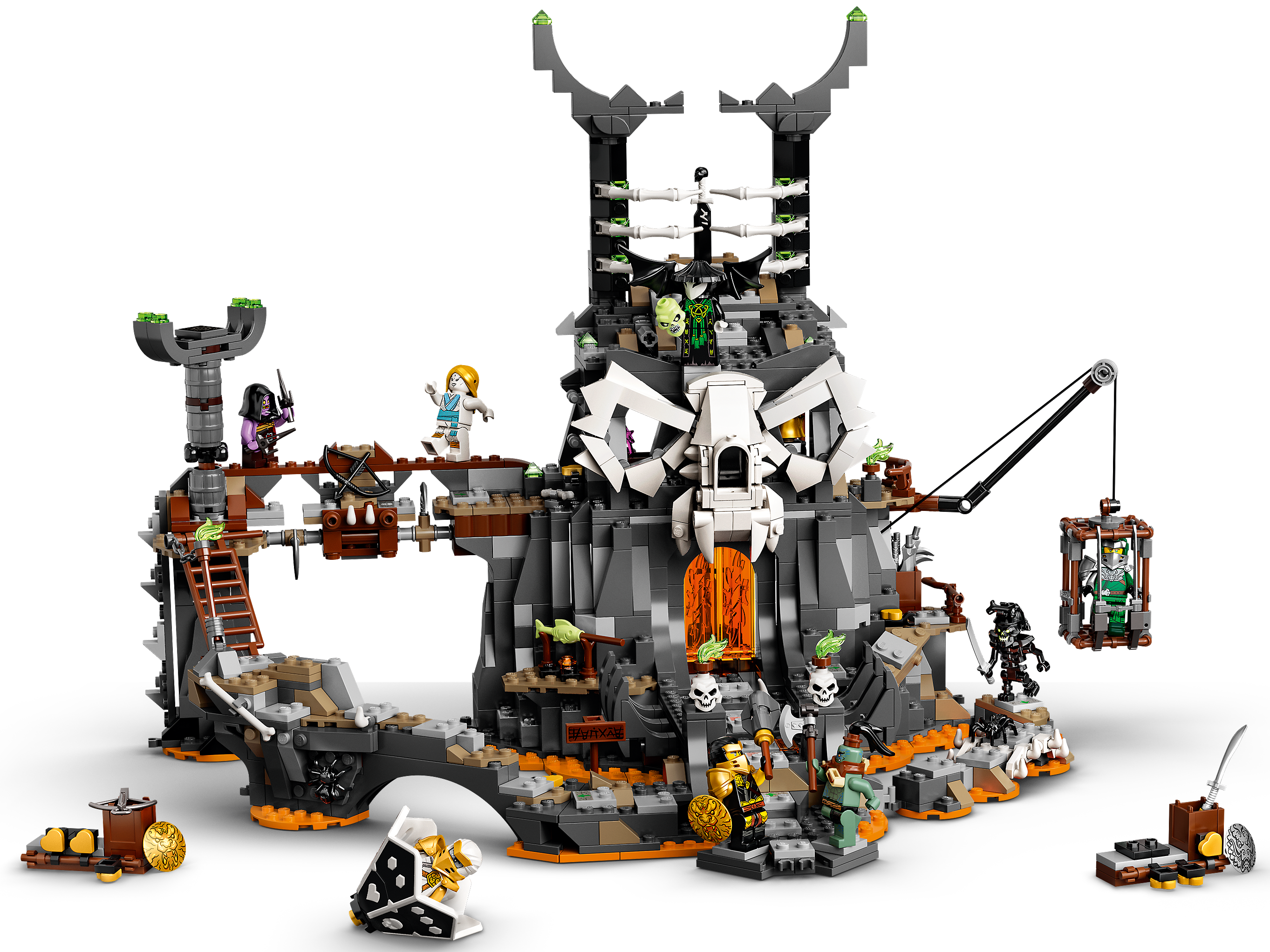 Skull Sorcerer's Dungeons 71722 | NINJAGO® | Buy online at the Official  LEGO® Shop US