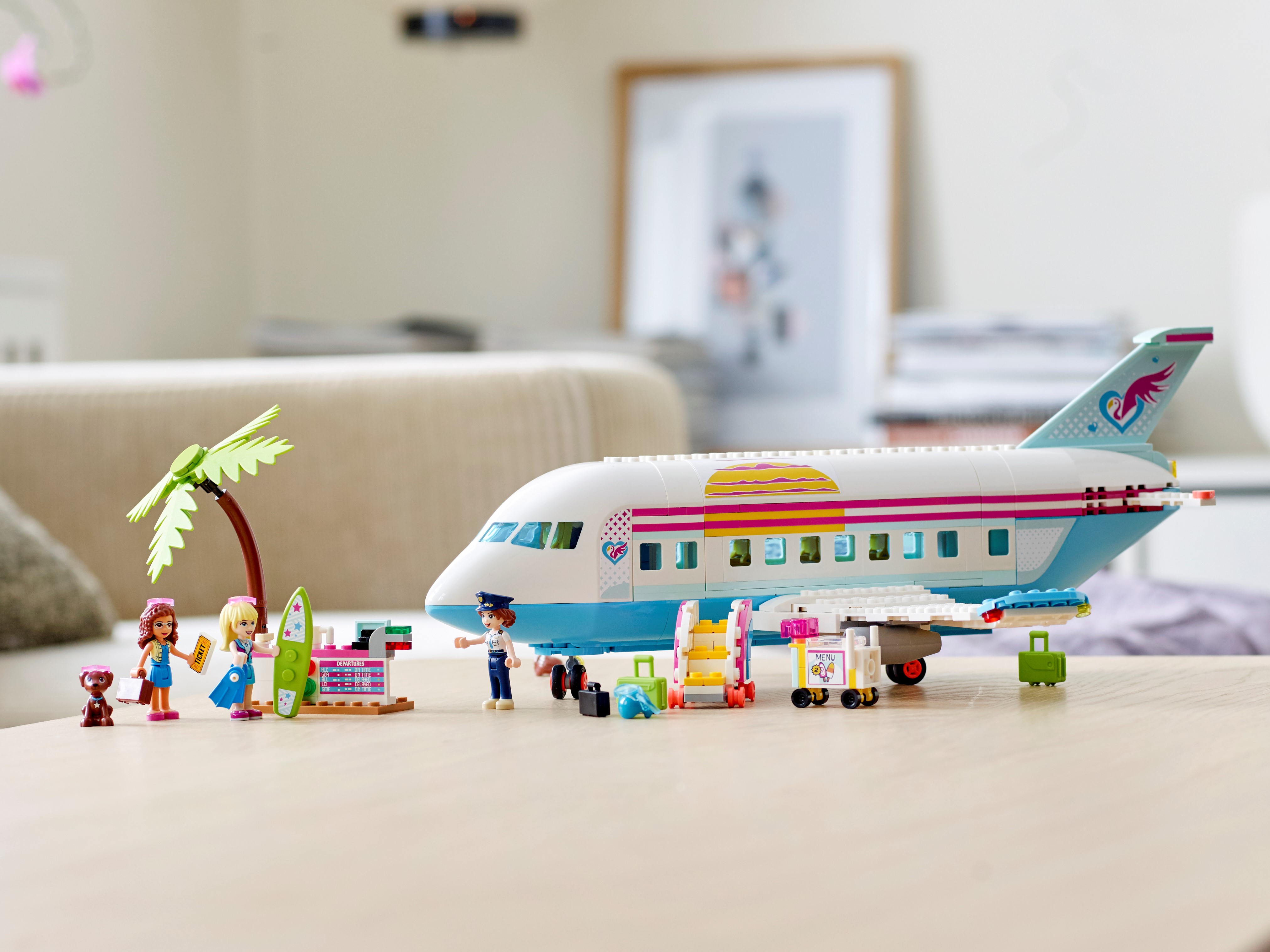 and Lots of Fun Airplane Accessories to Spark Fun and Creative Playtimes Includes LEGO Friends Stephanie and Olivia 574 Pieces New 2020 LEGO Friends Heartlake City Airplane 41429 