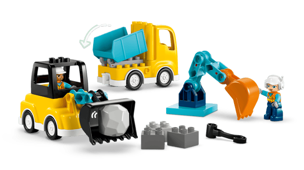 3 in 1 Construction Vehicles - Image 9