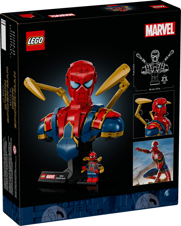 Iron Spider-Man Bust - Image 11
