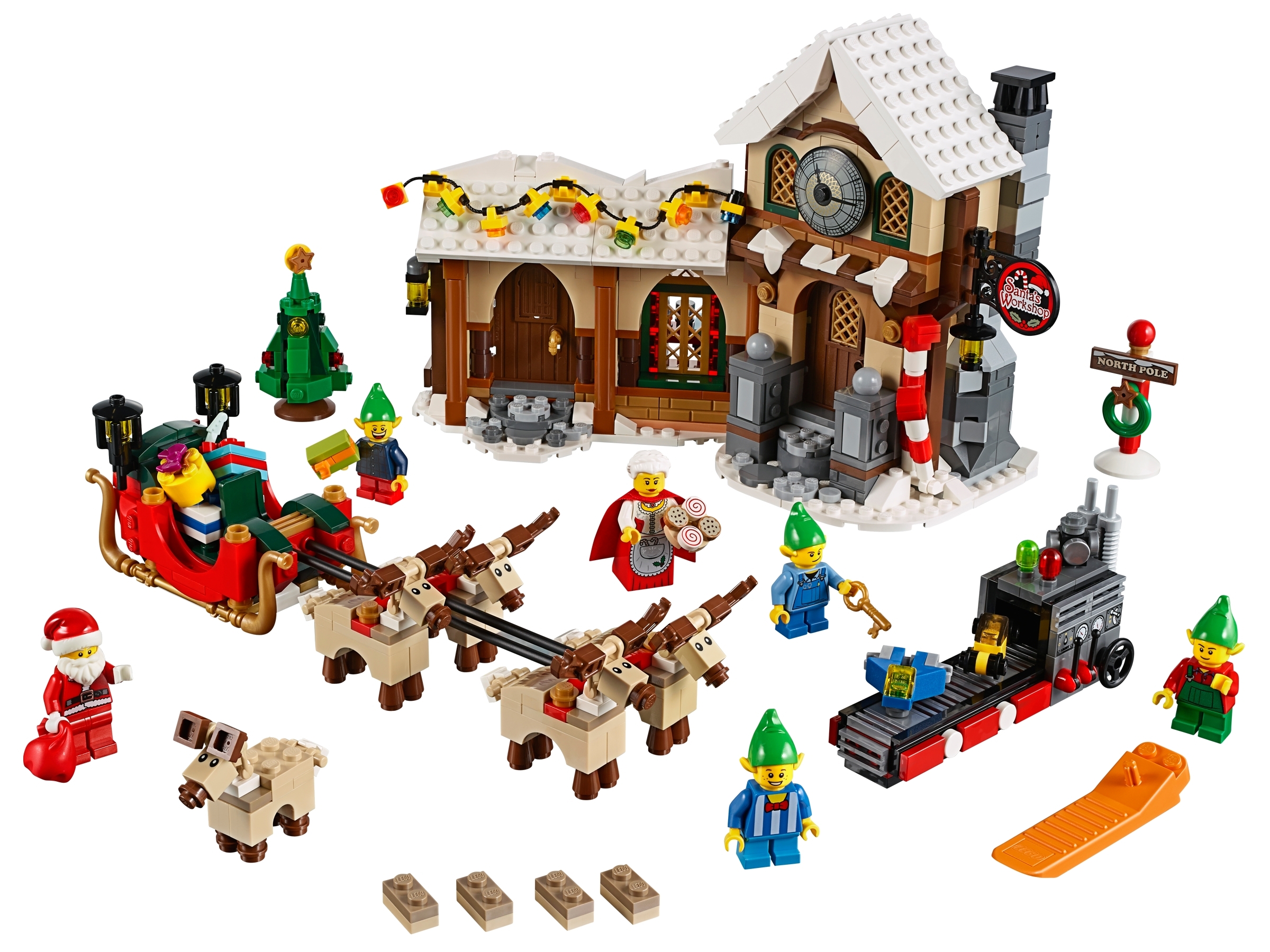 LEGO 10245 Winter Village Santa's Workshop Creator Expert New in Box Retired 