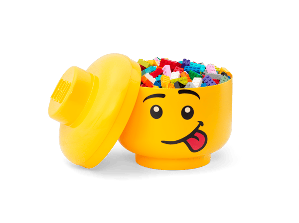 LEGO 5006955 Grande boîte de rangement – Tête comique — visuel 3 sur 4