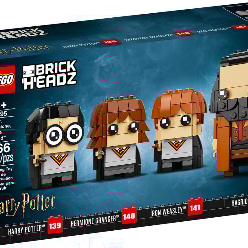 Harry, Hermione, Ron & Hagrid™ 40495 | BrickHeadz | Buy online at the Official LEGO® Shop US