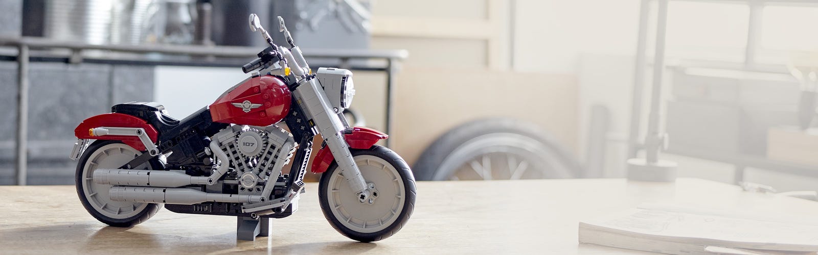 LEGO Creator Expert Harley-Davidson Fat Boy Building Set - 98718-20VX