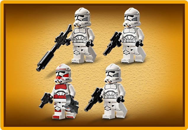 Clone Trooper™ & Battle Droid™ Battle Pack 75372