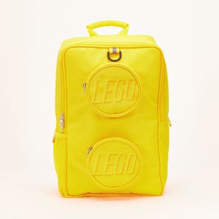 Żółty plecak w stylu klocka LEGO®