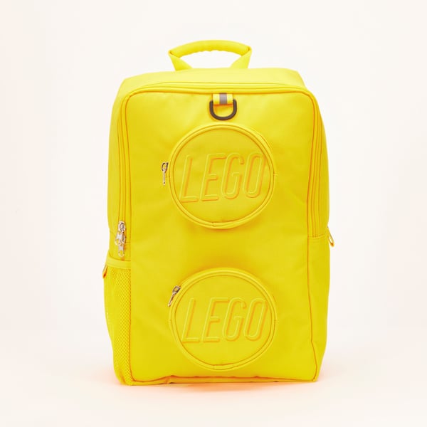 LEGO 5008722 Sac à dos en forme de brique – Jaune — visuel 2 sur 5