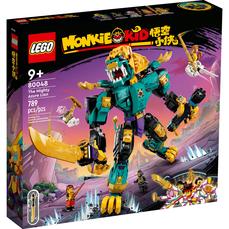 The Mighty Azure Lion 80048 | Monkie Kid™ | Buy online at the The Mighty Azure Lion 80048 | Monkie Kid™ | Buy online at the