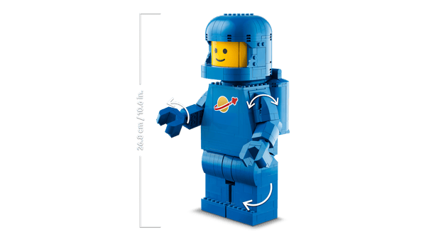 LEGO 40921 Minifigurine d’astronaute bleu grand format — visuel 5 sur 8