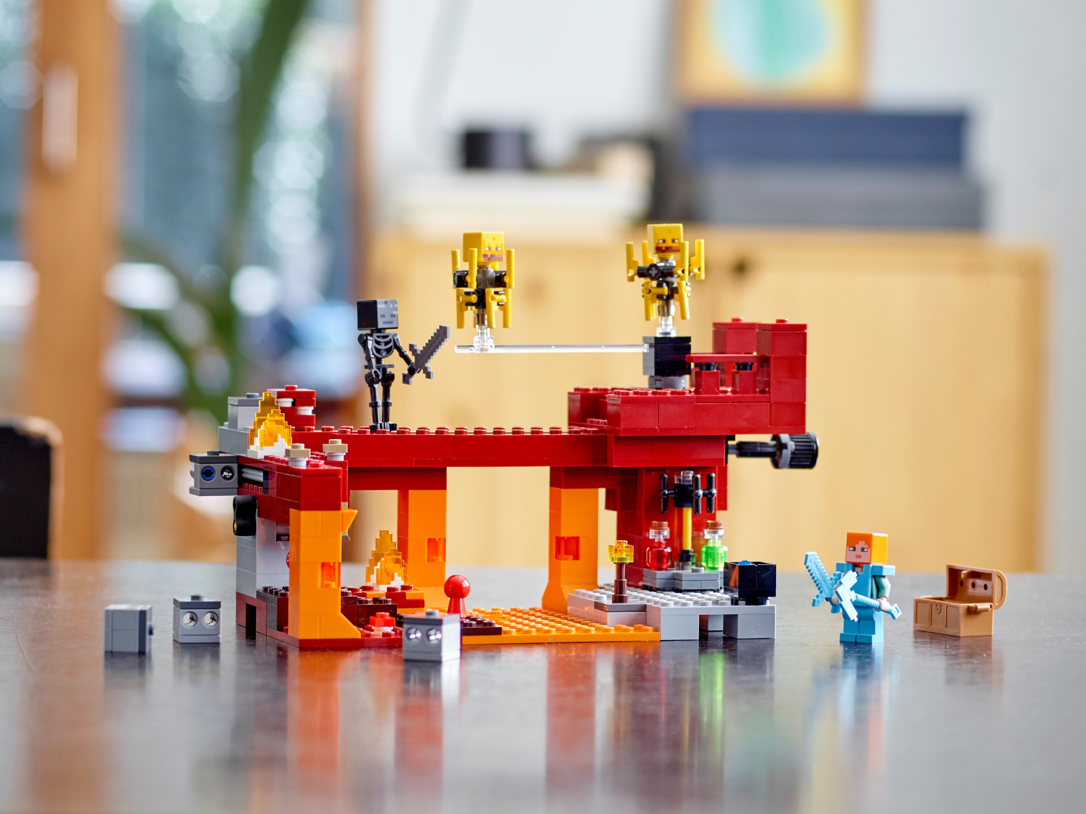 The Blaze Bridge 21154 | Minecraft® | Buy online at the LEGO® Shop