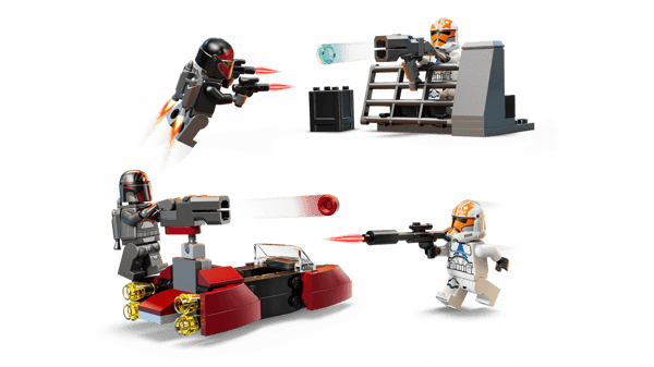 LEGO 75449 Pack de combat Le Siège de Mandalore — visuel 4 sur 8