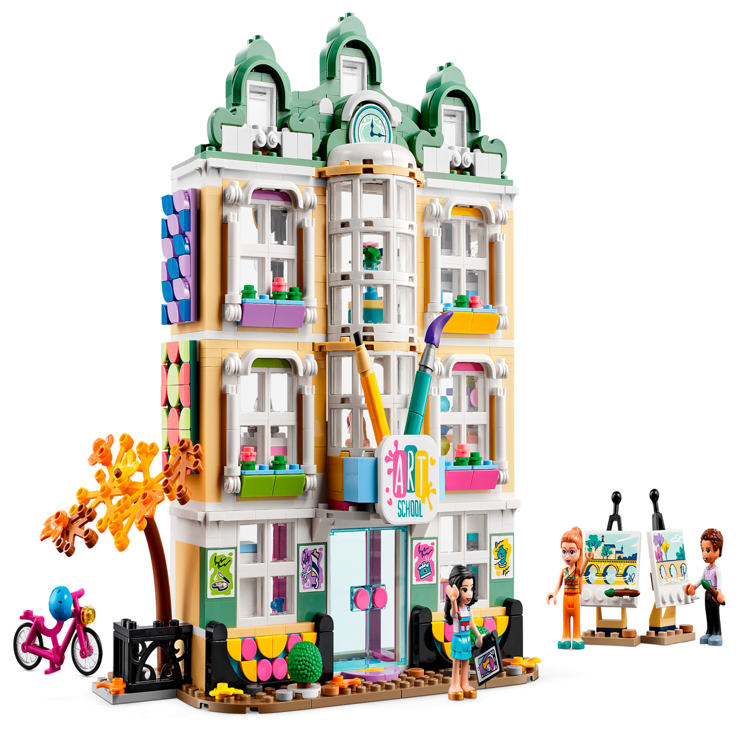 Emmas Konstskola 41711 Friends Official Lego® Shop Se