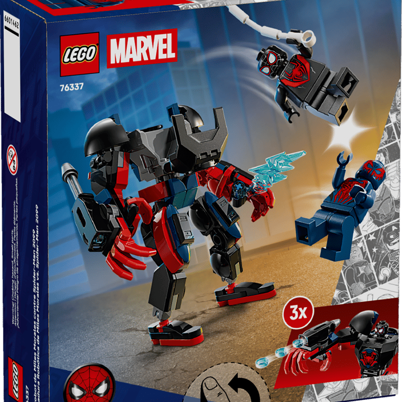 Miles Morales Mech vs. Spider-Man 2099 76337 | Marvel | Buy online Miles Morales Mech vs. Spider-Man 2099 76337 | Marvel | Buy online