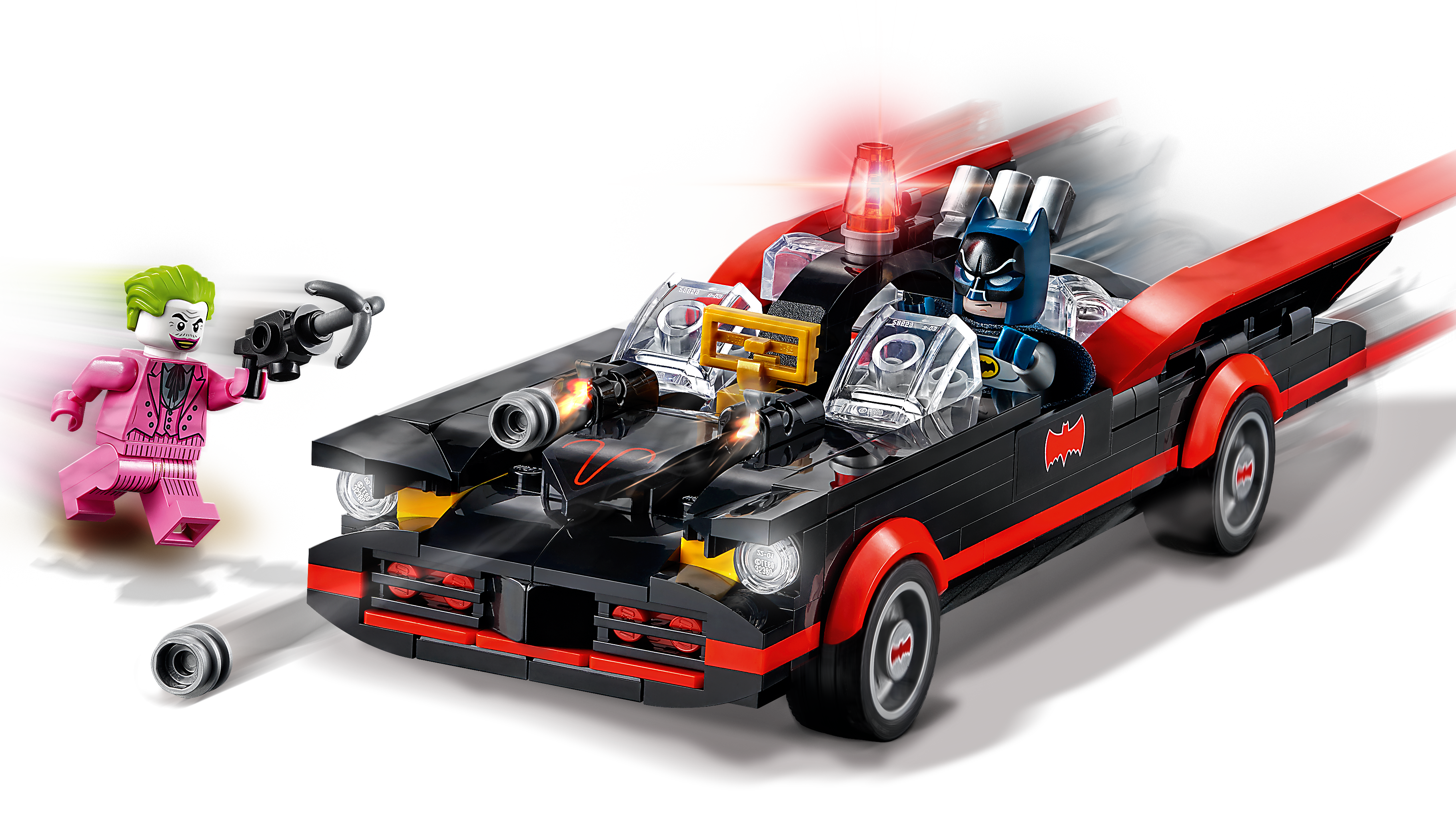 Lego Batman Minifigure SH703 Batman Classic TV Series Batmobile 76188 NEW 