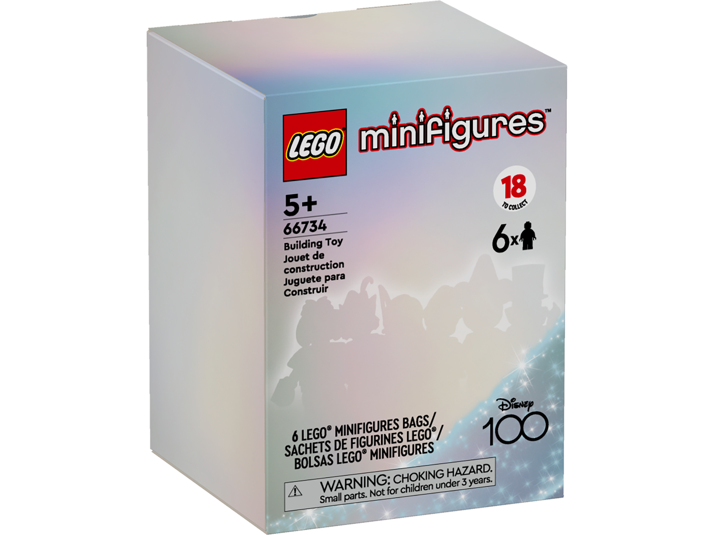 Minifigures Disney 100 6 Pack 66734, Minifigures
