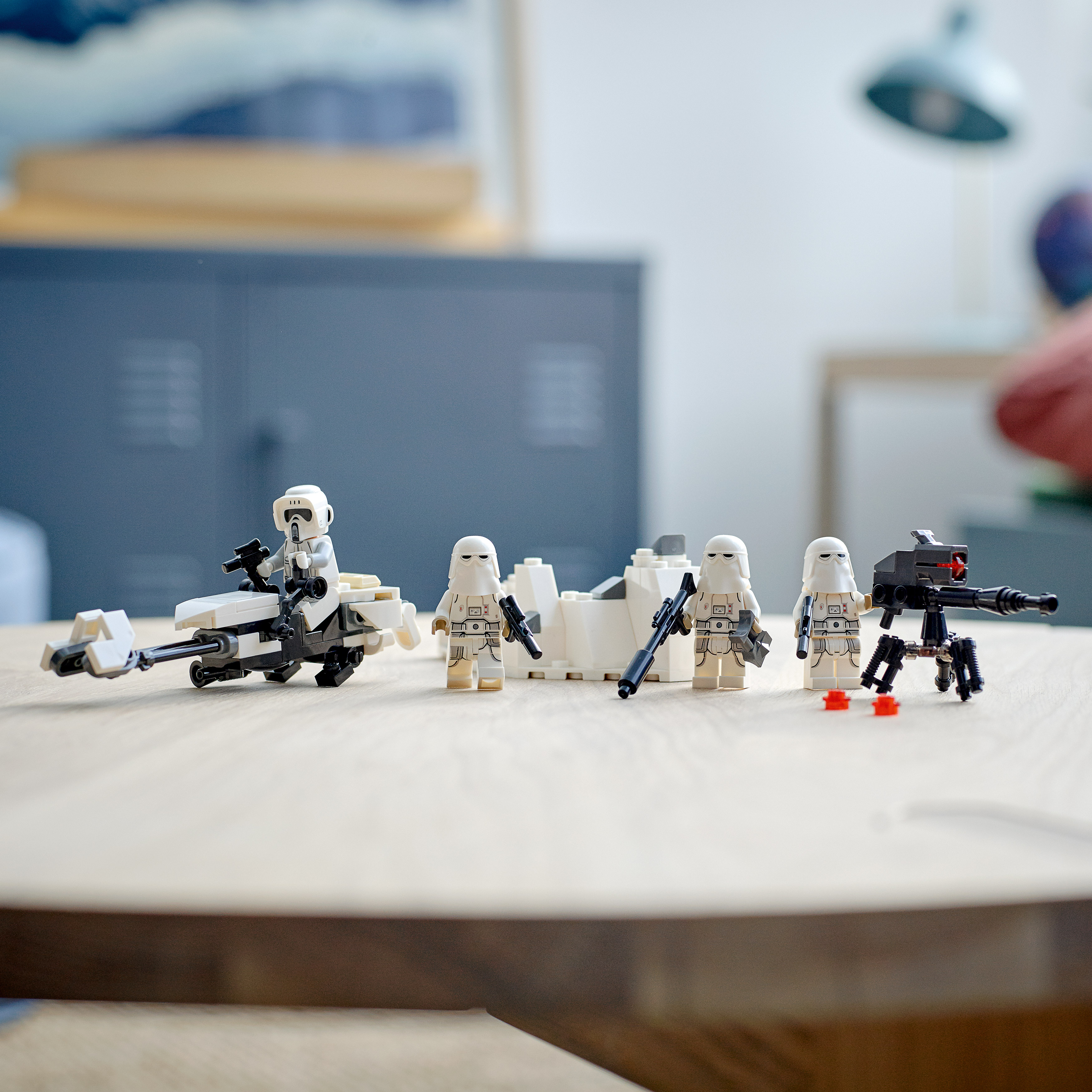 Lego Star Wars Sticker Multipack mit Minifigur Snowtrooper und 8 Tüten Neu 