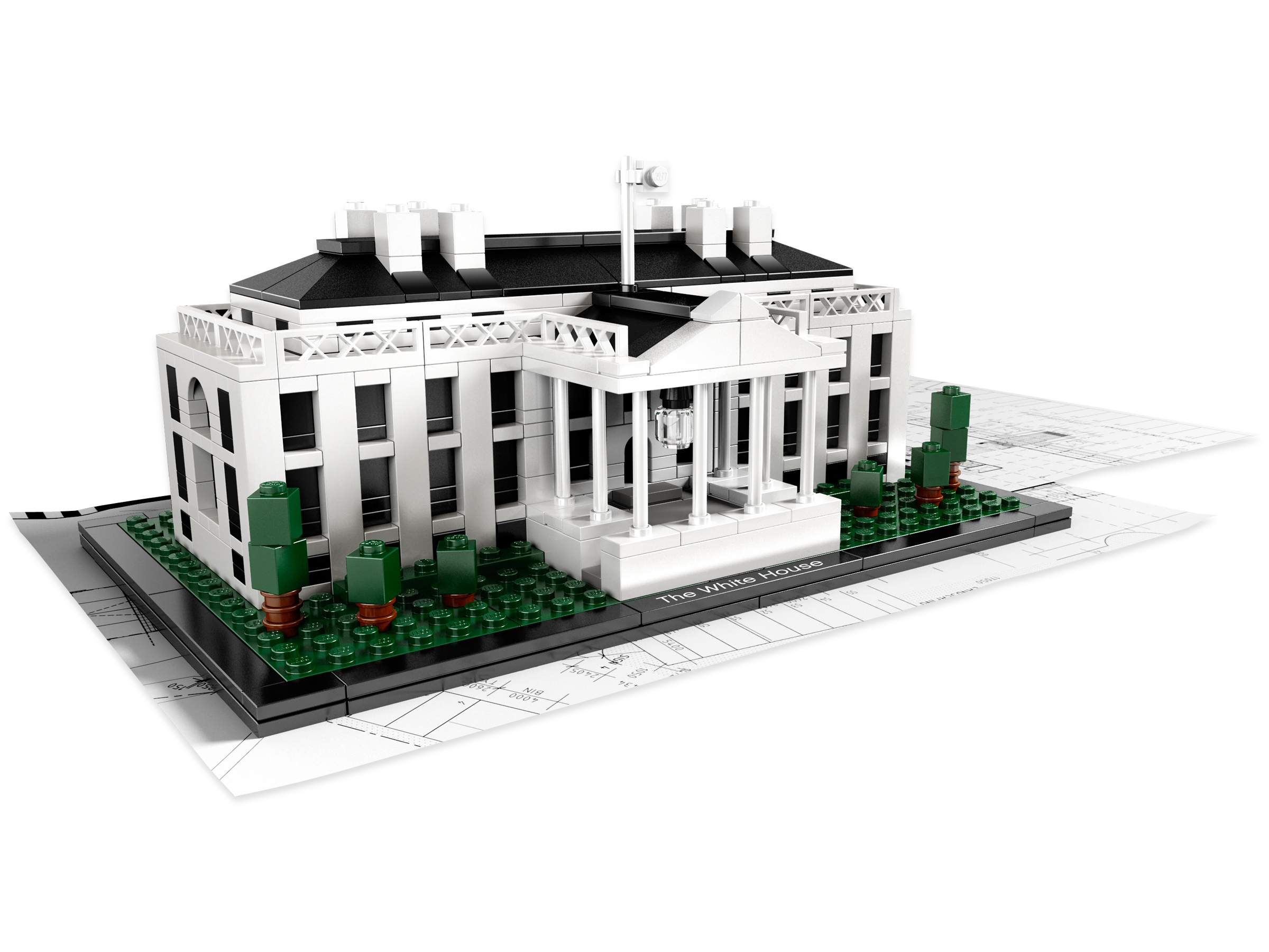 LEGO® Architecture Bauanleitung 21006 The White House instruction B3495 