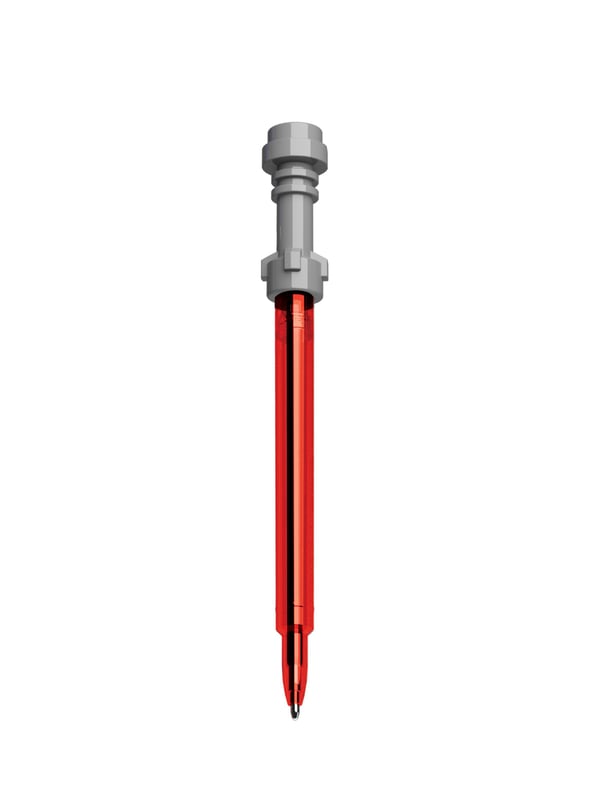 LEGO 5007767 Stylo à encre gel Sabre laser – Rouge