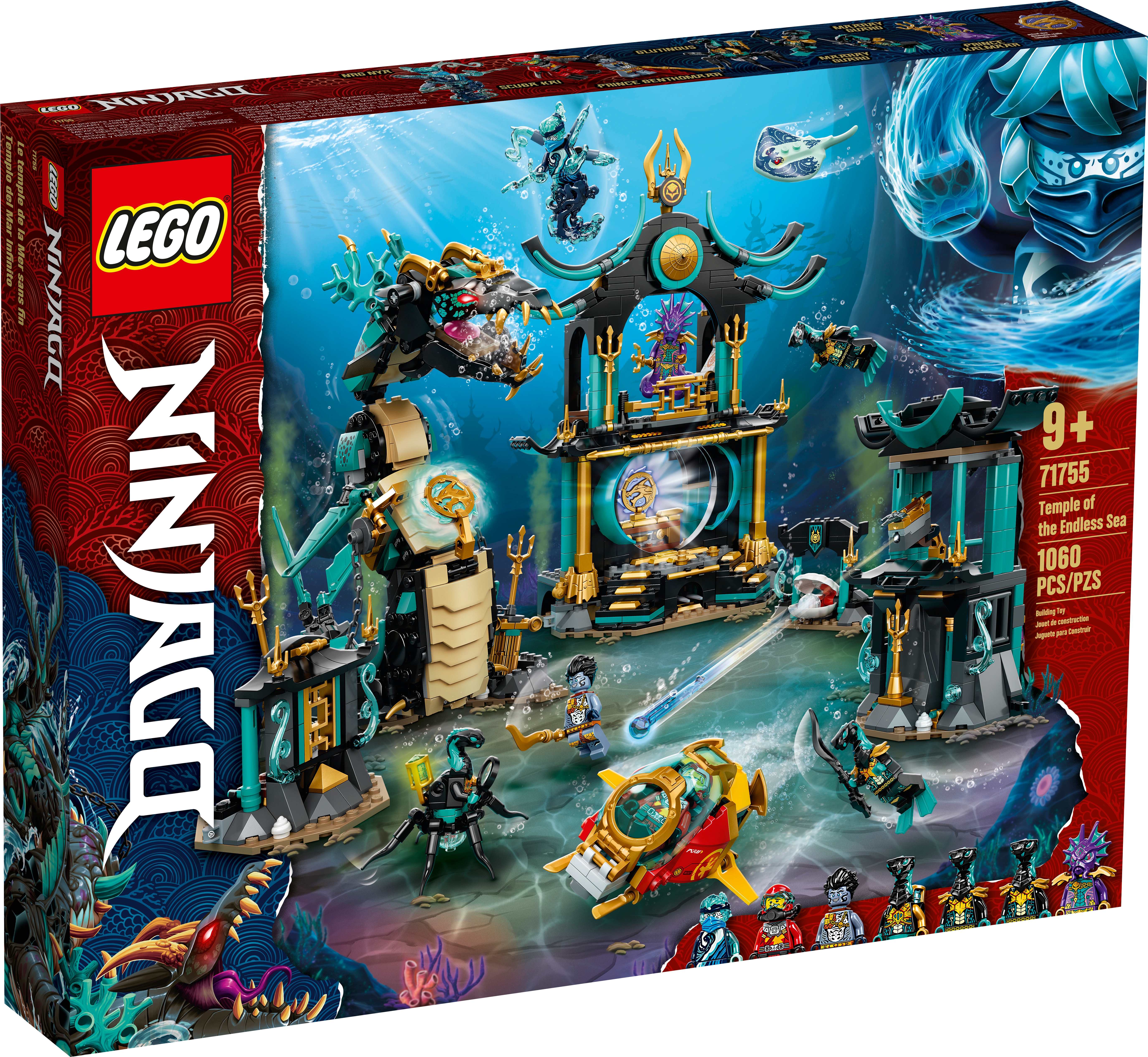 LEGO® Ninjago review & MOCs: 71755 Temple of the Endless Sea